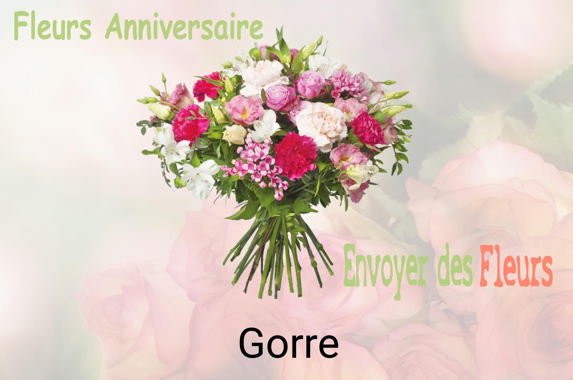 Bouquet de fleurs d’anniversaire livré à Gorre